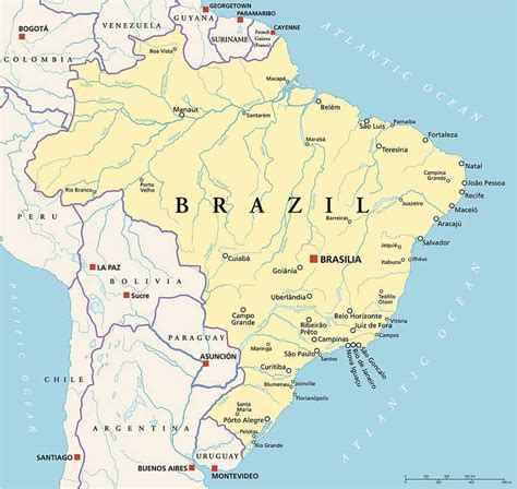 Mapas De Brasil Mapas Pol Ticos F Sicos Mudos Para Descargar The Best Porn Website