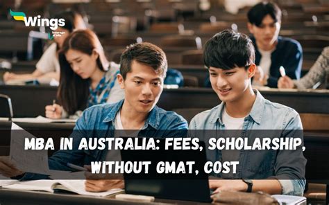 Mba In Australia Top Colleges Eligibility Scholarship Fees