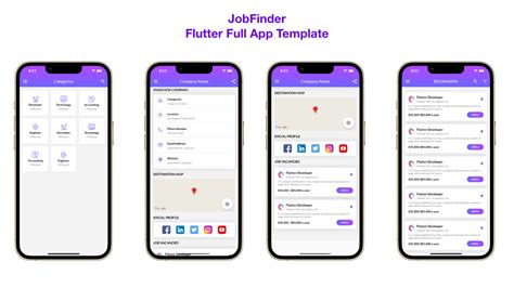 Job Finder Full App Template Flutter Flutter Job Finder Full App