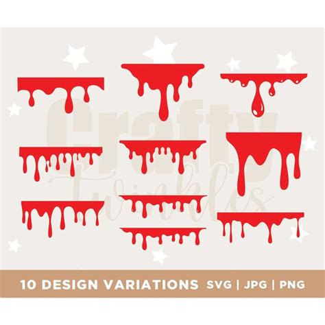 Dripping Font Svg Bloody Font Svg Dripping Borders Svg Etsy My XXX