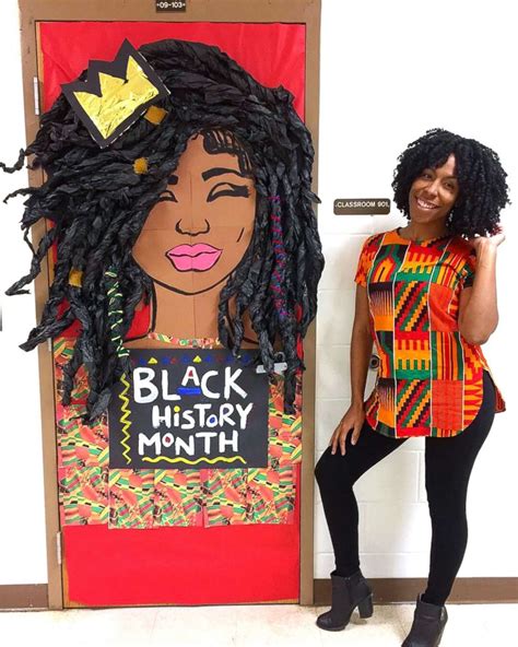 Black History Month Teachers Share Stories Behind Incredible Doors