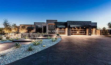 10000 Square Foot Newly Built Contemporary Mansion In Las Vegas Nv