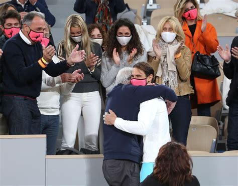 PHOTOS: Rafael Nadal celebrates with family after winning Roland Garros