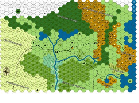 I Created A Hex Map Of Nerath For A Stronghold Mini Campaign I Am