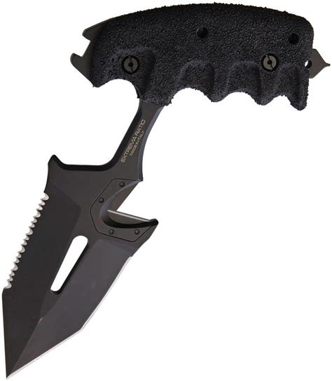 Extrema Ratio Sere 2 Black Push Dagger Knife 0494blk Atlantic Knife