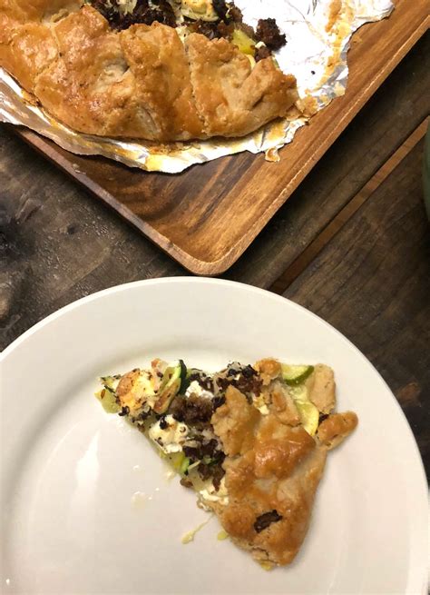 Summer Squash Galette White Rock Lake Weekly