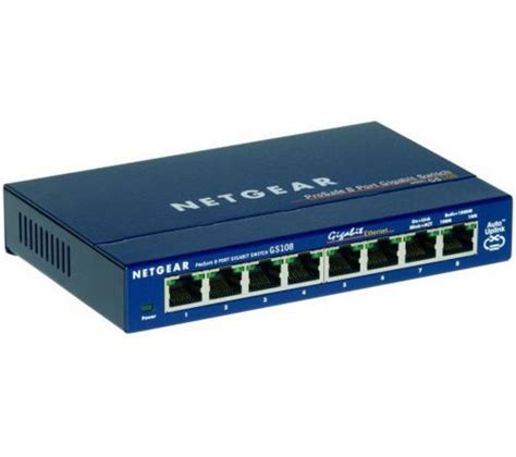 Netgear Gs108 Prosafe 8 Port Ethernet Switch Deals Pc World