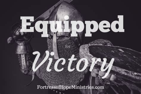 Equipped For Victory Fortress Of Hope Ministries