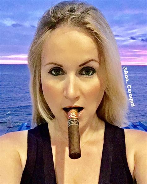 Ana Markovic Cigar Influencer From Serbia The