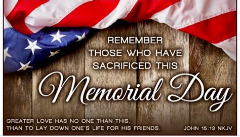 Happy Memorial Day As We Remember Those Who Made The Ultimate Sacrifice