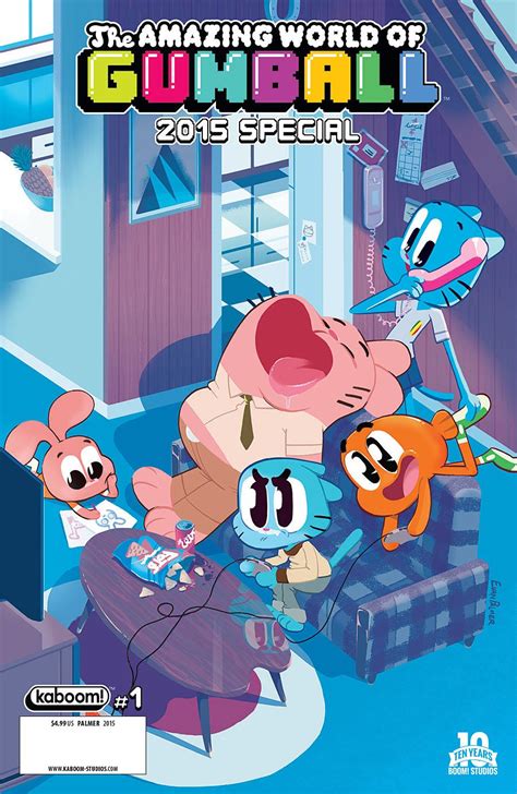 Preview The Amazing World Of Gumball 2015 Special 1 Cover Comic