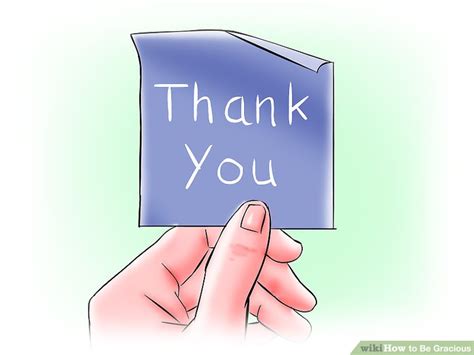 How To Be Gracious With Pictures Wikihow