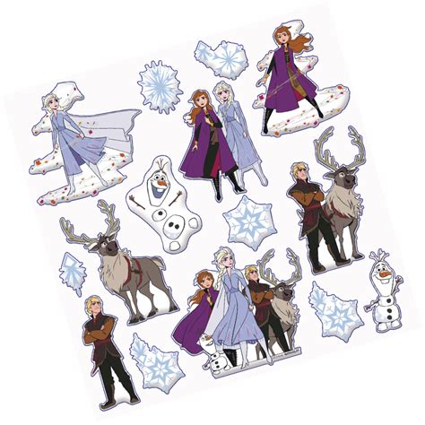 Disney Frozen 2 Puffy Stickers For Birthday Party Favoursactivities 1