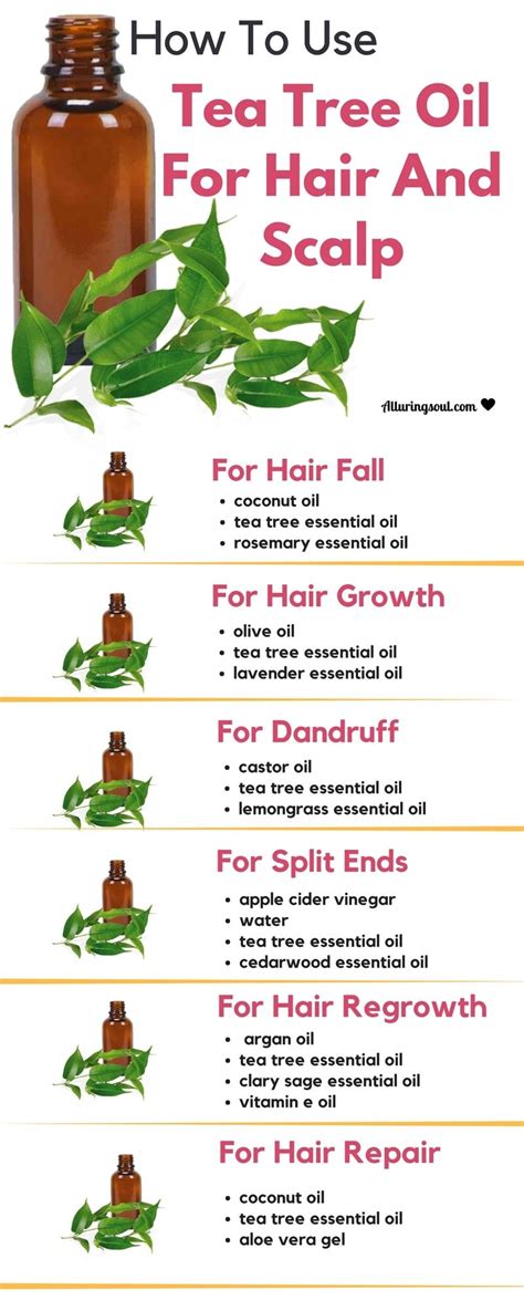 Top 10 Uses Of Tea Tree Oil For Hair And Scalp Vitamins For Hair