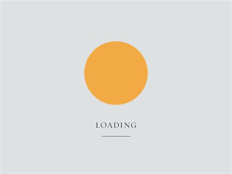 Dribbble Loading By Andreas Brixen