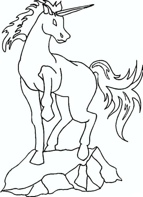 Ausmalbilder kostenlos Einhorn 12 | Ausmalbilder Kostenlos