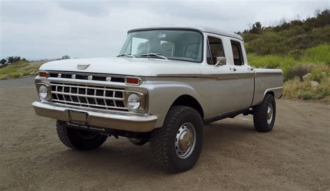 This Icon 1965 Ford F 250 Crew Cab Is Hot Hot Hot Ford