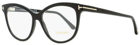 tom ford butterfly eyeglasses tf5511 001 black 54mm ft5511
