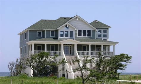 Beach House Plans On Pilings Elevated Beach House Plans