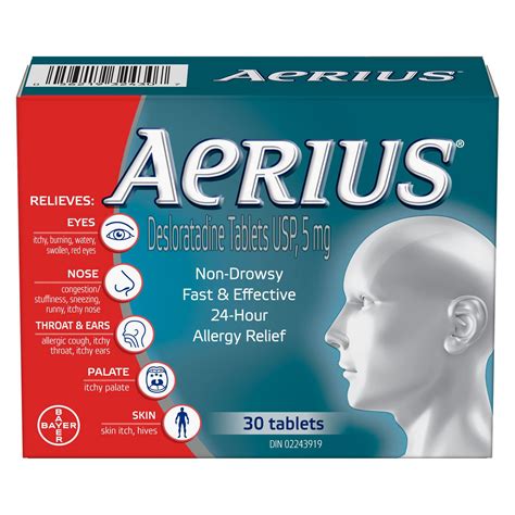 aerius allergy medicine 24 hour non drowsy 15 symptoms walmart canada