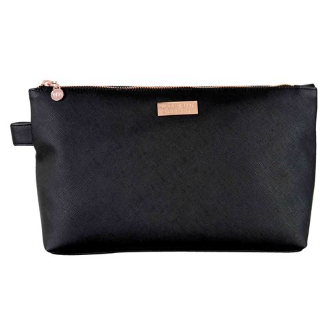 Premium Black Luxe Large Cosmetic Bag Wicked Sista Cosmetic Bags