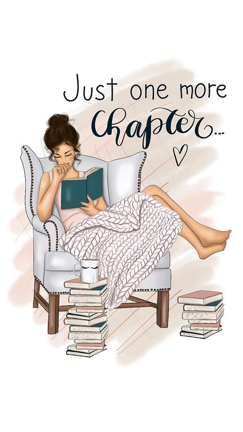 just one more chapter book lover books chapters coffee comfort cozy girl hd phone