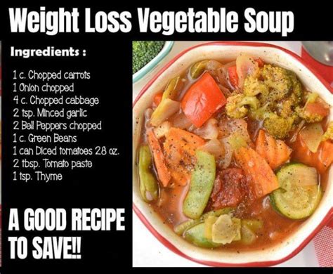 Weight Loss Vegetable Soup Quickrecipes