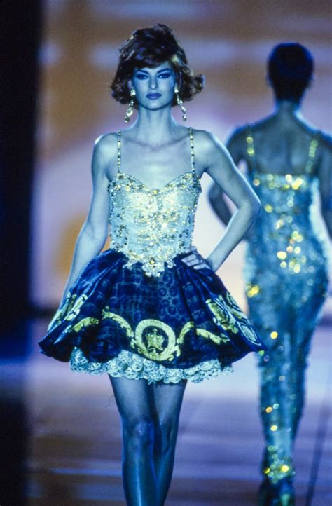 Versace Spring 1992 Ready To Wear Fashion Show Fashion Fashion Show