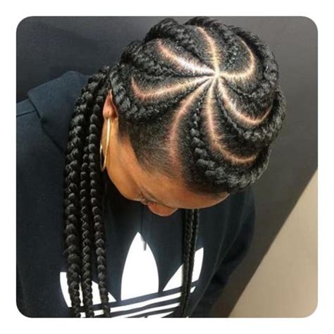 It can be made with brazilian wool, crochet or kinky. 60+ Images of Lovely Ghana Weaving All Back with Braids at The BackLatest Ankara Styles 2020 and ...