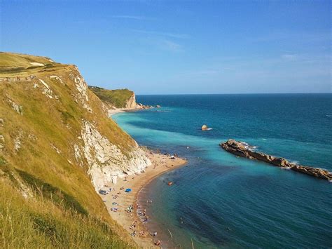 Lulworth Cove And Durdle Door Dorset England