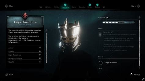 Thegns Great Helm Assassins Creed Valhalla Guide Ign