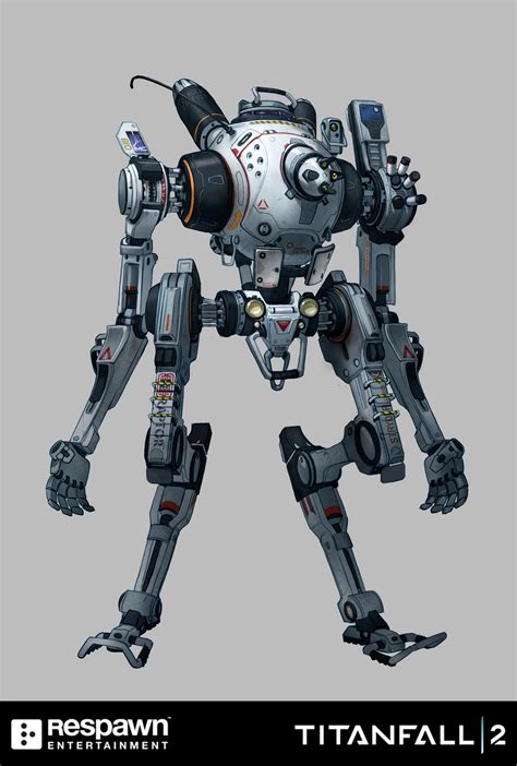 The Art Of Titanfall 2 Titanfall Robots Concept Robot Art