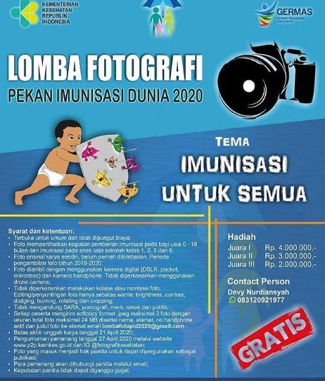 lomba foto kementrian juara 1 rp 2 juta