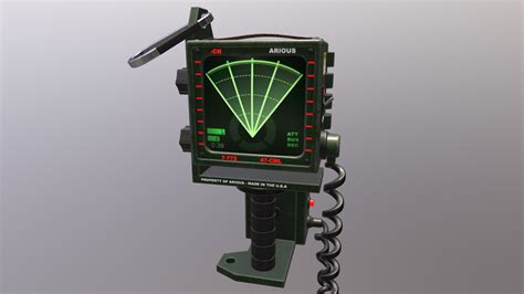 Motion Tracker Arius Alien Isolation Fan Art 3d Model By Robsonhm