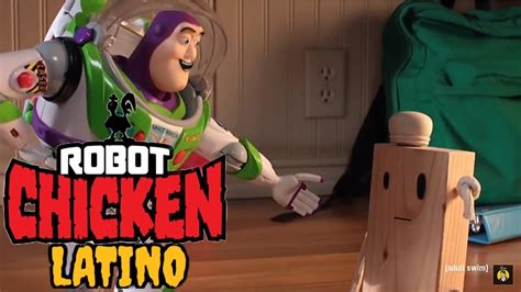 Toy Story Conociendo A Pinko Robot Chicken En Español