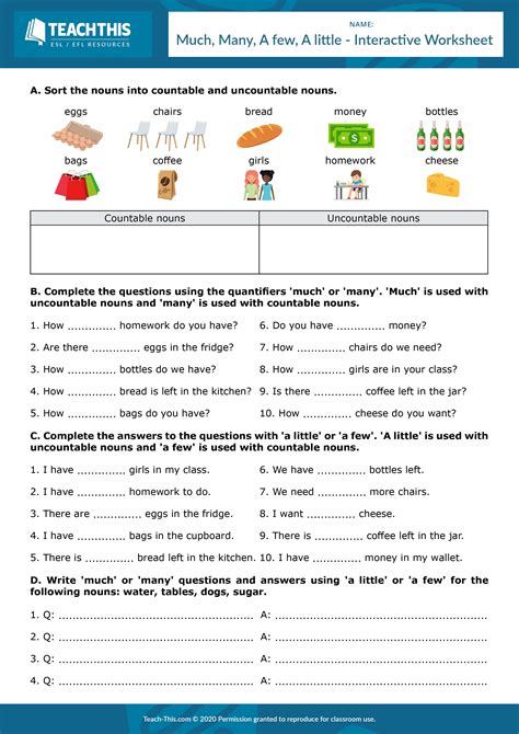 We use them to talk about possible choices between two people or things. Quantifiers | English worksheets for kids, English grammar ...