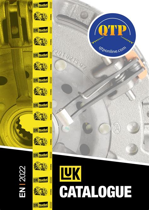 Luk Clutch Kits And Dampers Catalogue By Quality Tractor Parts Issuu