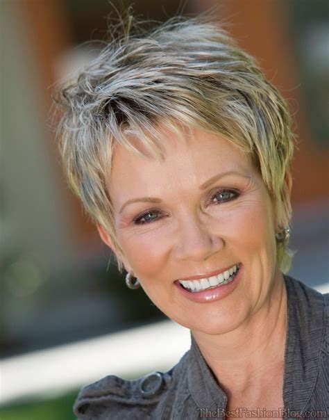 Thick Hair Short Hairstyles For Women Over 60