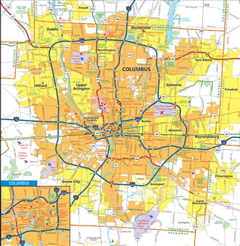 Pages Ohio Transportation Map 2019 Edition
