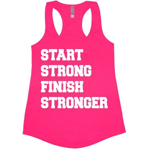 Start Strong Finish Stronger Tank Funny Women S Gym Workout Fitness Booty Funny Muscle Squats