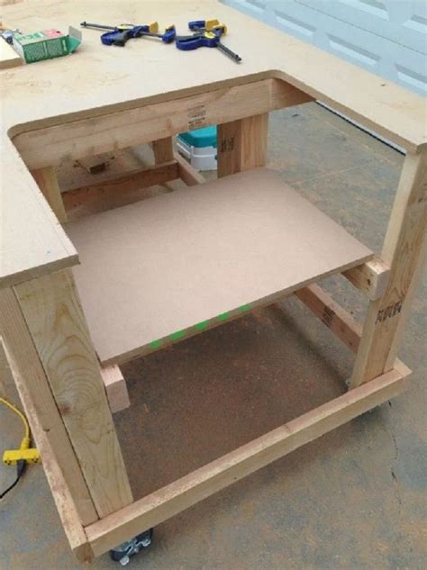 How To Build Your Own Wooden Workbench Woodworking Session Table Saw