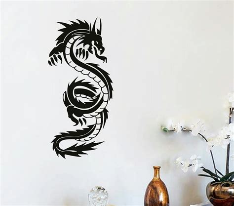 Buy High Quality Chinese Dragon Wall Mural Living Room Home Decoration Vinyl