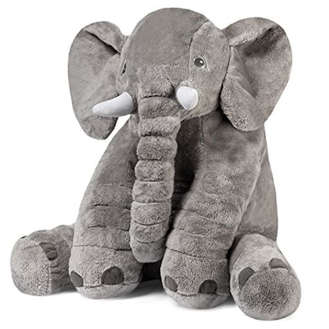 Stuffed Elephant Fluffy Giant Elephant Stuffed Animal Durable Elephant