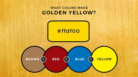 What Colors Make Golden Yellow Updated 2023
