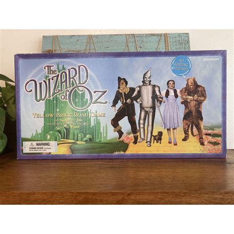 1999 The Wizard Of Oz Yellow Brick Road Game By Pressman Board Etsy