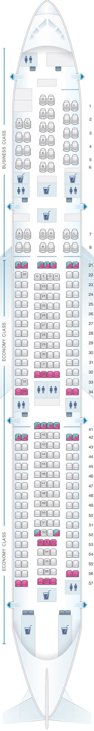 Finnair Airbus A321 Seat Map
