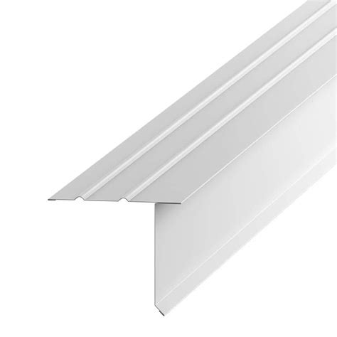 Amerimax Home Products F55s X 10 Ft White Aluminum Drip Edge Flashing