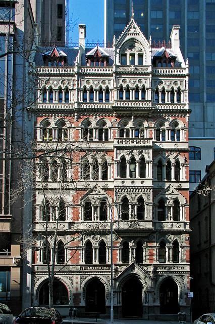 The Old Melbourne Safety Deposit Building On Queen Street Example Of