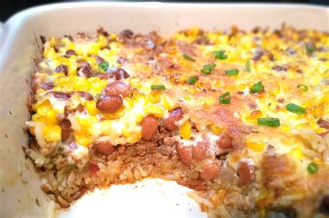 This Southwestern Layered Beef Casserole Is One Of Those Easy Casserole