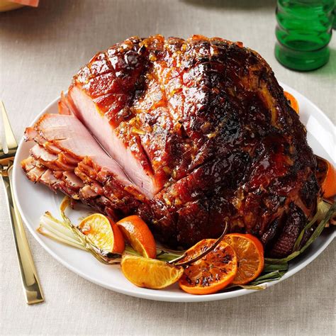 Orange Glazed Ham Recipe How To Make It Taste Of Home